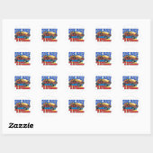 Sticker Rond Boggy Dune (Feuille)