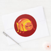 Sticker Rond Bogue à répartition (Enveloppe)