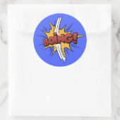 Sticker Rond Boing ! (Sac)