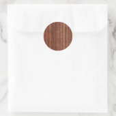 Sticker Rond Bois (Sac)