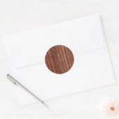 Sticker Rond Bois (Enveloppe)