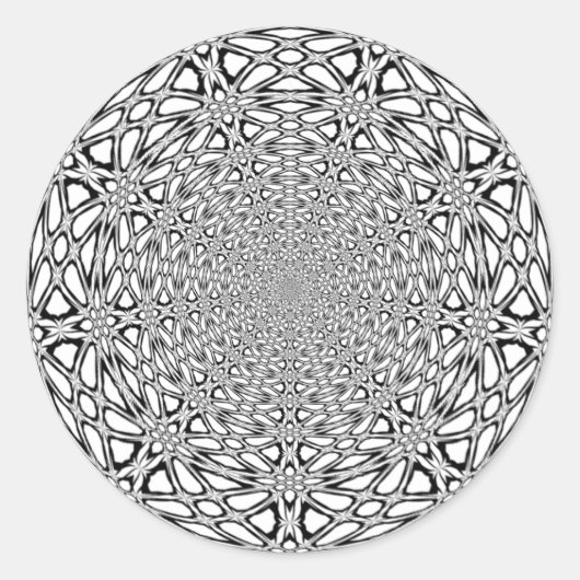 Sticker Rond Bois laser (Devant)