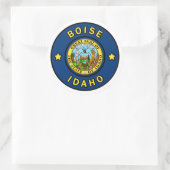 Sticker Rond Boise Idaho (Sac)