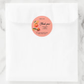 Sticker Rond Boisson Aperol Spritz Fête de Bachelorette (Sac)