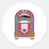 Sticker Rond boîte à jus (Devant)