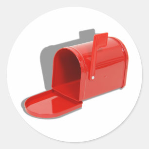 Sticker Rond Boîte aux lettresOpen051409ombres