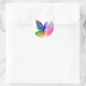 Sticker Rond Boîte cadeau Big Bow (Sac)