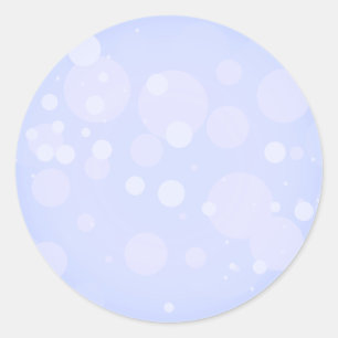 Sticker Rond Bokeh Purple Circles
