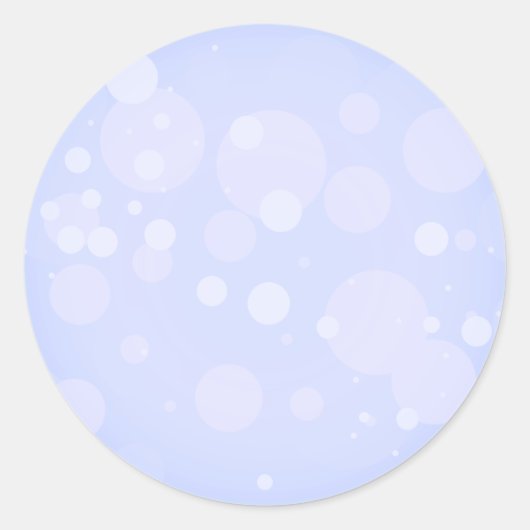 Sticker Rond Bokeh Purple Circles (Devant)