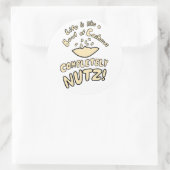 Sticker Rond Bol de Cashews (Sac)