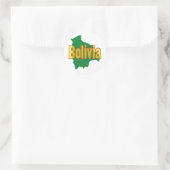 Sticker Rond Bolivie (Sac)