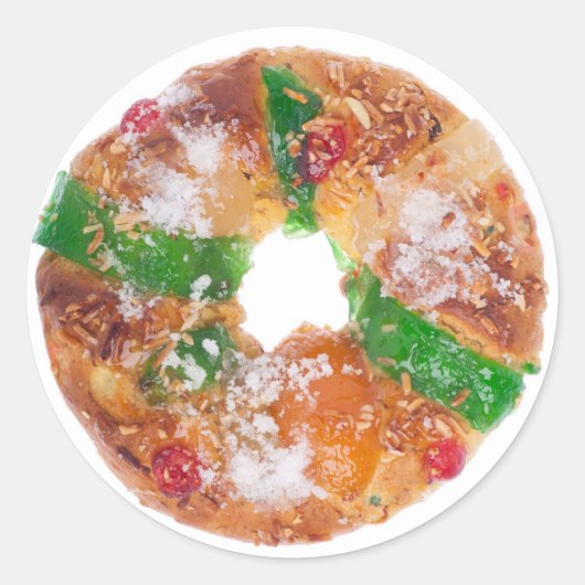 Sticker Rond Bolo Rei (Devant)