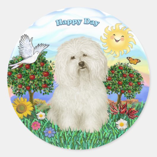 Sticker Rond Bologne #2 (Devant)