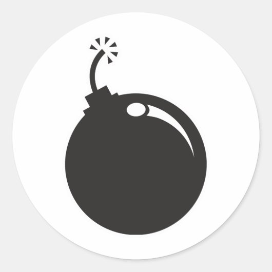 Sticker Rond Bombe (Devant)