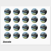 Sticker Rond Bombe Lancaster Avro (Feuille)