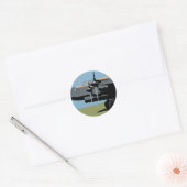Sticker Rond Bombe Lancaster Avro (Enveloppe)