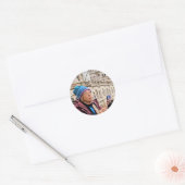 Sticker Rond bombe photo (Enveloppe)
