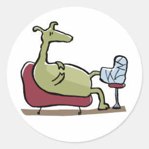 Sticker Rond Bon rétablissement