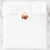 Sticker Rond Bon thanksgiving Cornucopia (Sac)