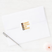 Sticker Rond Bon thanksgiving Turquie Football Nap Repeat Funn (Enveloppe)