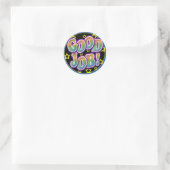 Sticker Rond Bon Travail ! (Sac)