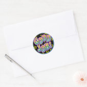 Sticker Rond Bon Travail ! (Enveloppe)