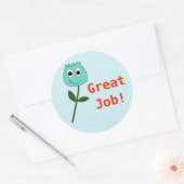 Sticker Rond Bon Travail ! (Enveloppe)