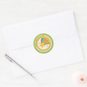Sticker Rond Bon Travail Professeur Élève (Enveloppe)
