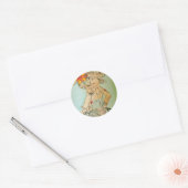 Sticker Rond Bon Voyage ! (Enveloppe)