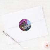 Sticker Rond Bon voyage (Enveloppe)