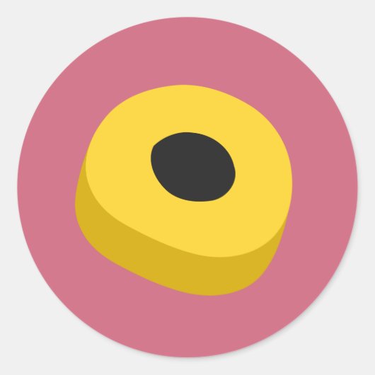 Sticker Rond Bonbons (Devant)