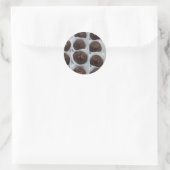 Sticker Rond Bonbons au chocolat (Sac)