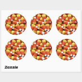 Sticker Rond Bonbons Corn Jumble (Feuille)