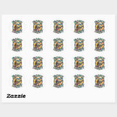 Sticker Rond Bone Daddy (Feuille)