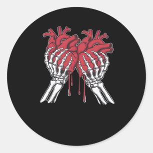 Sticker Rond Bone To Be Your Valentine - Valentines Day Funny S