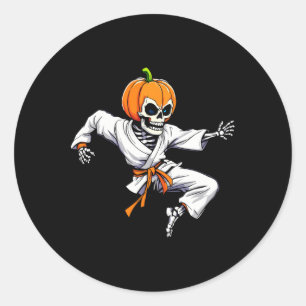 Sticker Rond Bonebreaker L'Halloween Kata Des Morts Invalides S