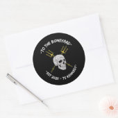 Sticker Rond Boneyard (Enveloppe)
