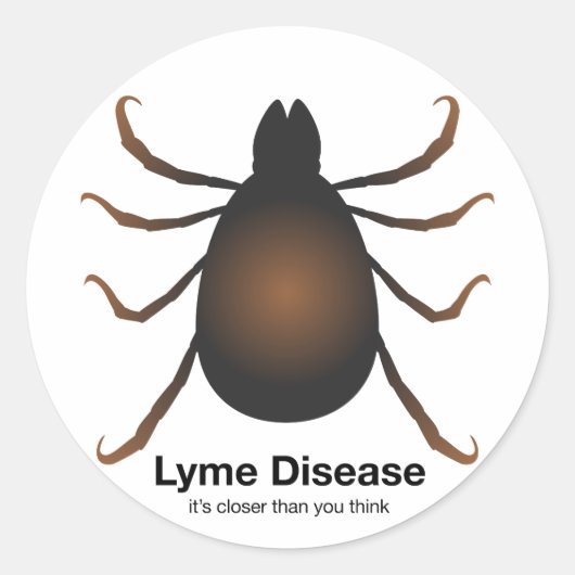 Sticker Rond Bonjour voisin (Devant)