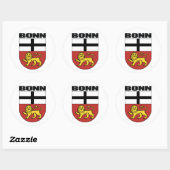 Sticker Rond Bonn (Feuille)