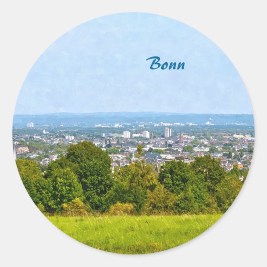 Sticker Rond Bonn (Devant)