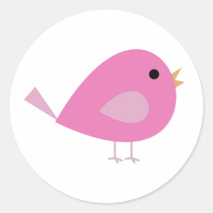 Sticker Rond Bonne Birdie