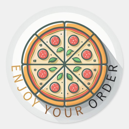 Sticker Rond Bonne commande (Devant)