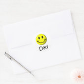 Sticker Rond Bonne Fête des pères ! (Enveloppe)