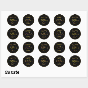 Sticker Rond Bonne Fête des pères