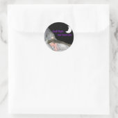 Sticker Rond Bonne nuit (Sac)
