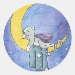 Sticker Rond Bonne nuit