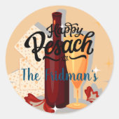 Sticker Rond Bonne Pâque | Belle et impressionnante (Devant)