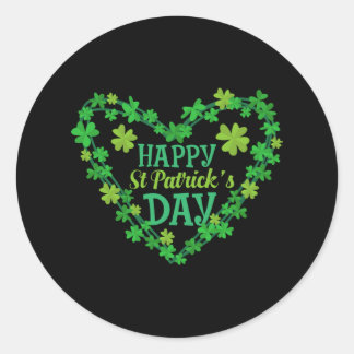Sticker Rond Bonne Saint Patrick's Day