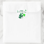 Sticker Rond Bonne Saint Patrick's Day (Sac)