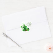 Sticker Rond Bonne St. Patrick's Day salutations (Enveloppe)